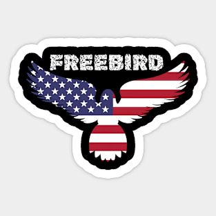 Free Bird Sticker